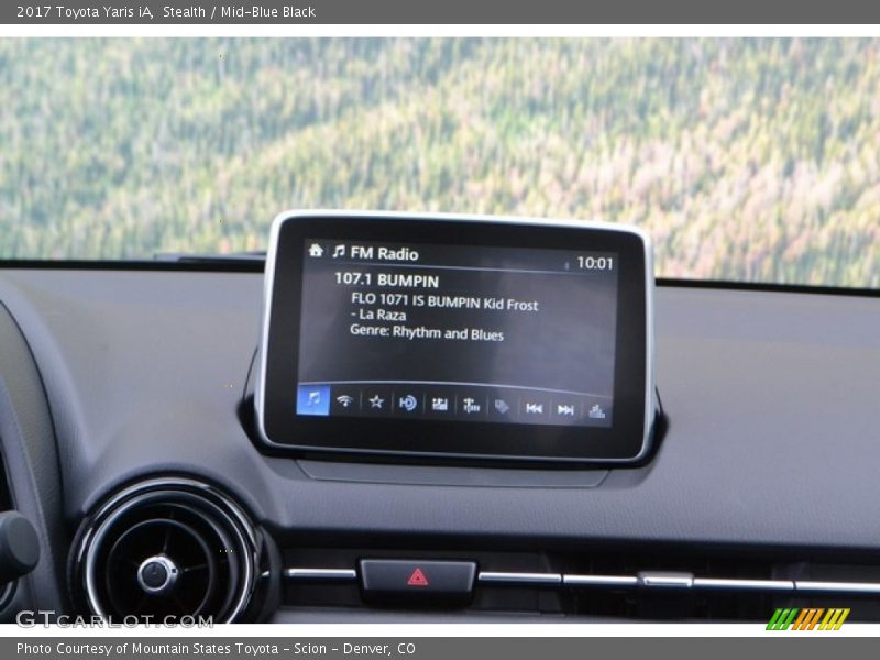 Stealth / Mid-Blue Black 2017 Toyota Yaris iA