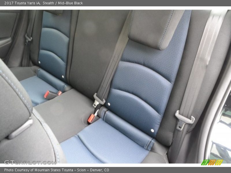 Stealth / Mid-Blue Black 2017 Toyota Yaris iA