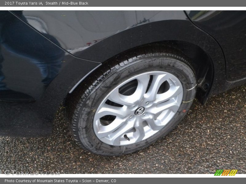 Stealth / Mid-Blue Black 2017 Toyota Yaris iA