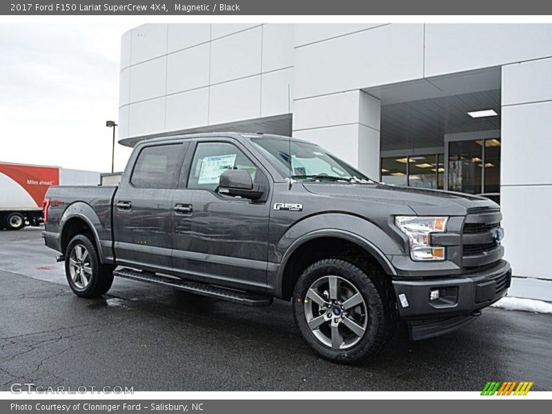 Magnetic / Black 2017 Ford F150 Lariat SuperCrew 4X4