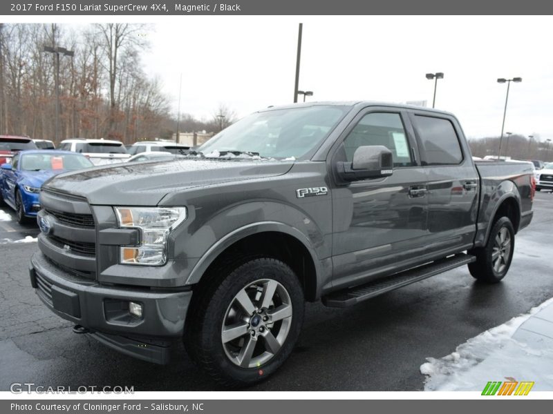 Magnetic / Black 2017 Ford F150 Lariat SuperCrew 4X4