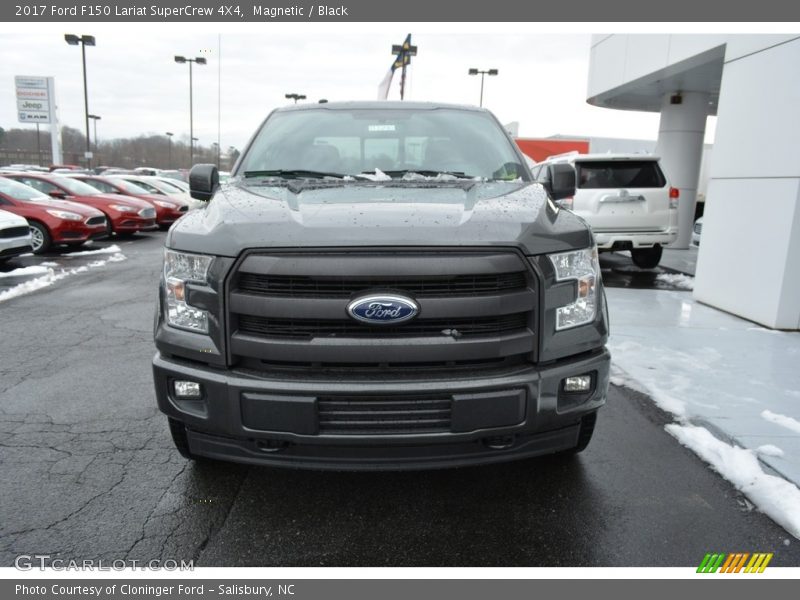 Magnetic / Black 2017 Ford F150 Lariat SuperCrew 4X4