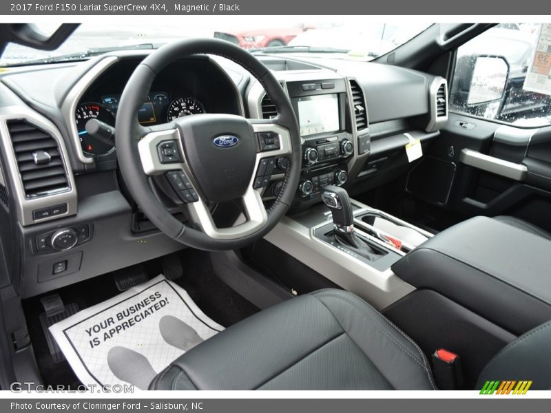 Magnetic / Black 2017 Ford F150 Lariat SuperCrew 4X4