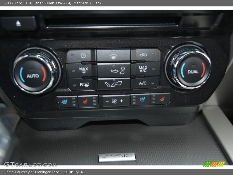 Magnetic / Black 2017 Ford F150 Lariat SuperCrew 4X4