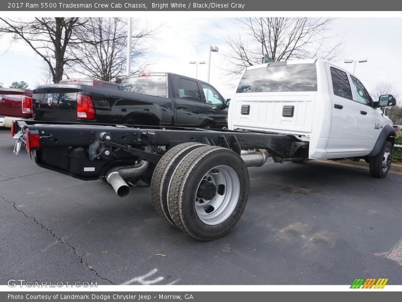 Bright White / Black/Diesel Gray 2017 Ram 5500 Tradesman Crew Cab Chassis