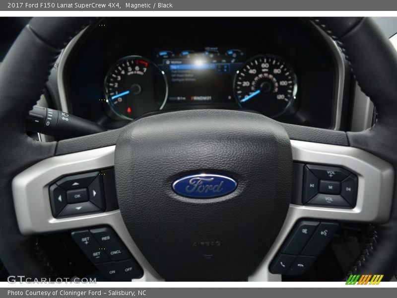 Magnetic / Black 2017 Ford F150 Lariat SuperCrew 4X4