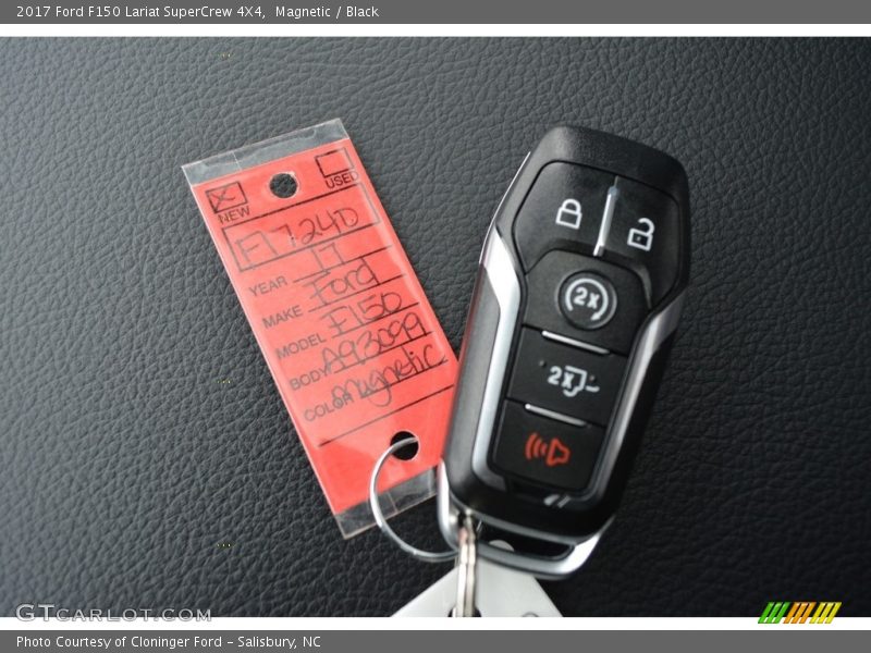 Magnetic / Black 2017 Ford F150 Lariat SuperCrew 4X4