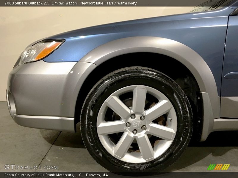 Newport Blue Pearl / Warm Ivory 2008 Subaru Outback 2.5i Limited Wagon