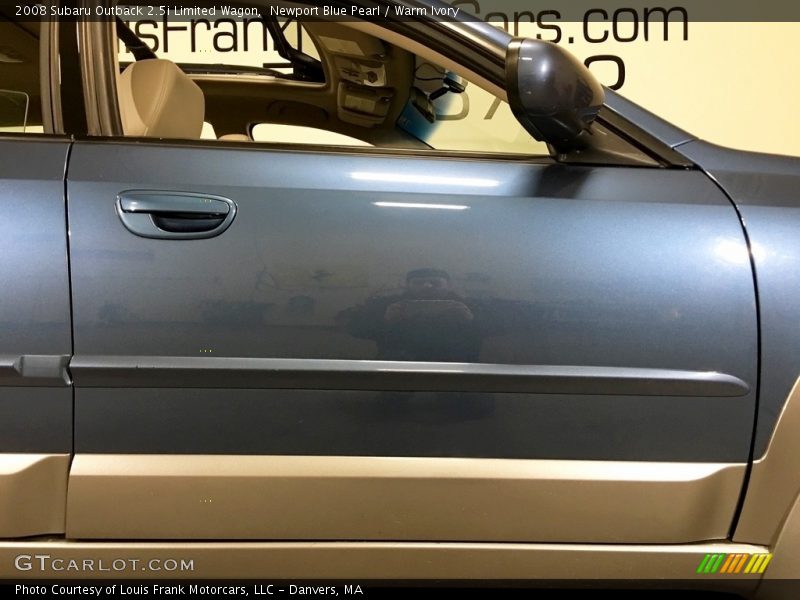Newport Blue Pearl / Warm Ivory 2008 Subaru Outback 2.5i Limited Wagon