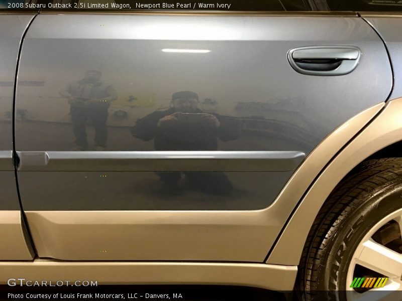 Newport Blue Pearl / Warm Ivory 2008 Subaru Outback 2.5i Limited Wagon