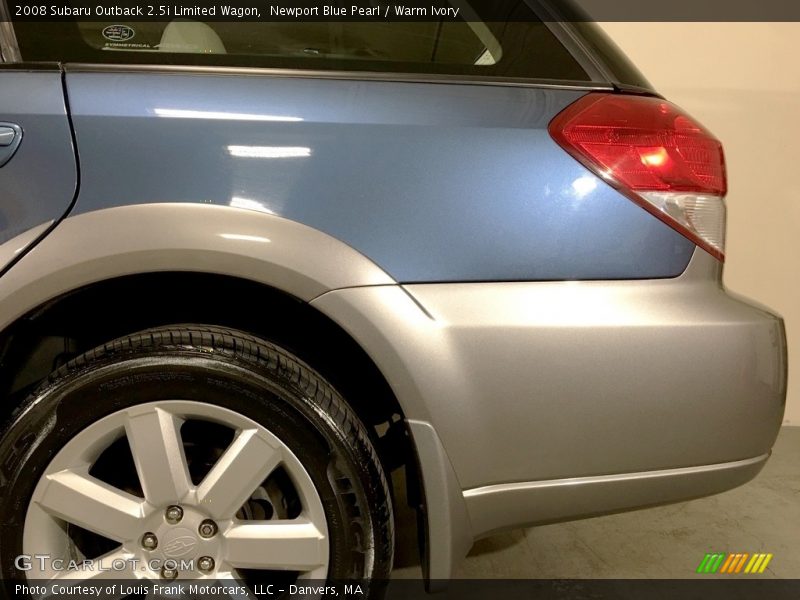 Newport Blue Pearl / Warm Ivory 2008 Subaru Outback 2.5i Limited Wagon