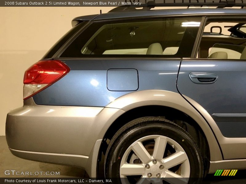 Newport Blue Pearl / Warm Ivory 2008 Subaru Outback 2.5i Limited Wagon