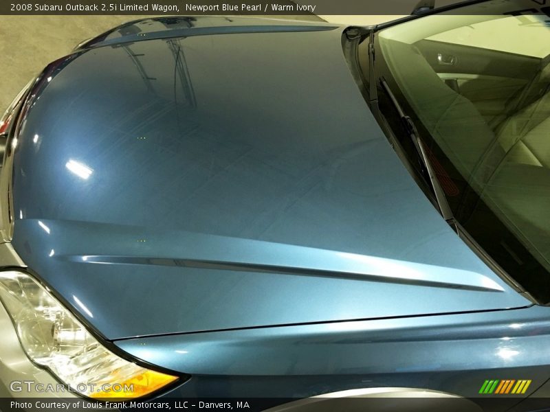Newport Blue Pearl / Warm Ivory 2008 Subaru Outback 2.5i Limited Wagon