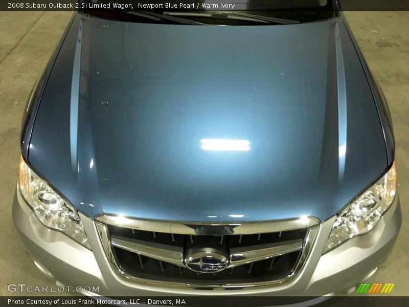 Newport Blue Pearl / Warm Ivory 2008 Subaru Outback 2.5i Limited Wagon