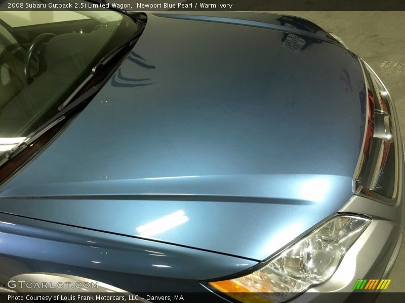 Newport Blue Pearl / Warm Ivory 2008 Subaru Outback 2.5i Limited Wagon