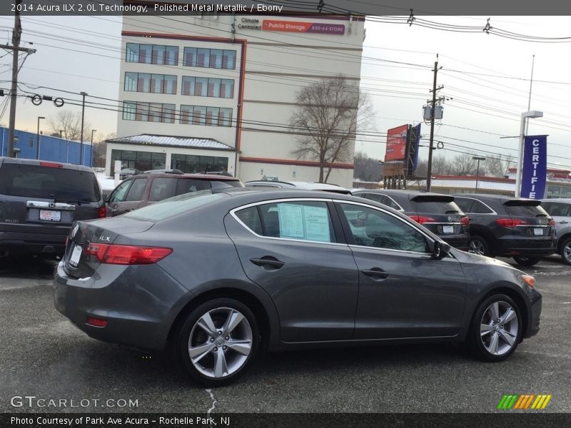 Polished Metal Metallic / Ebony 2014 Acura ILX 2.0L Technology