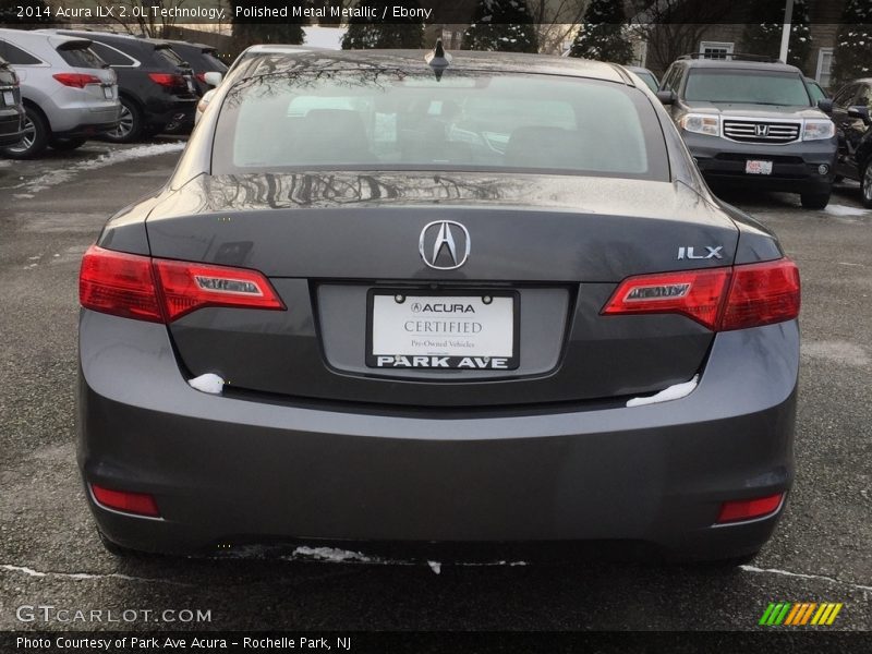 Polished Metal Metallic / Ebony 2014 Acura ILX 2.0L Technology