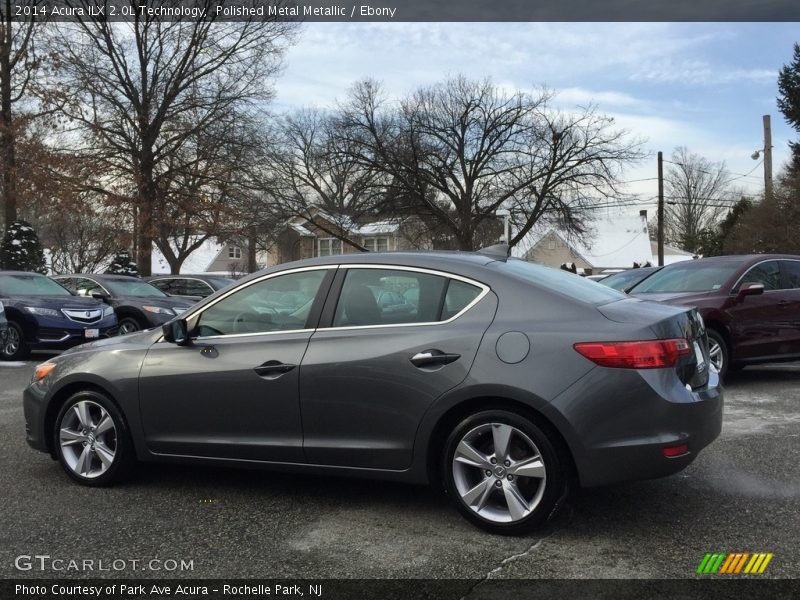 Polished Metal Metallic / Ebony 2014 Acura ILX 2.0L Technology