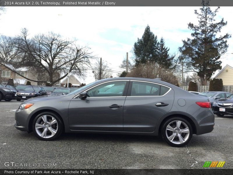 Polished Metal Metallic / Ebony 2014 Acura ILX 2.0L Technology