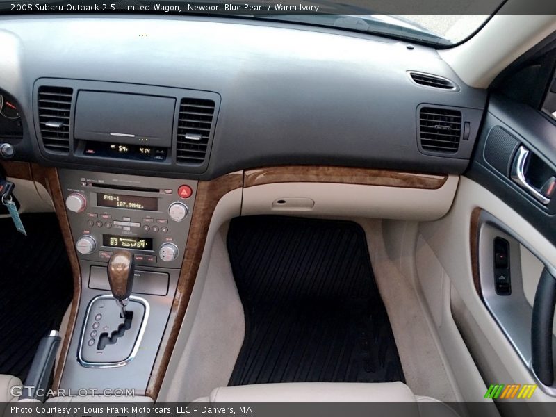 Newport Blue Pearl / Warm Ivory 2008 Subaru Outback 2.5i Limited Wagon