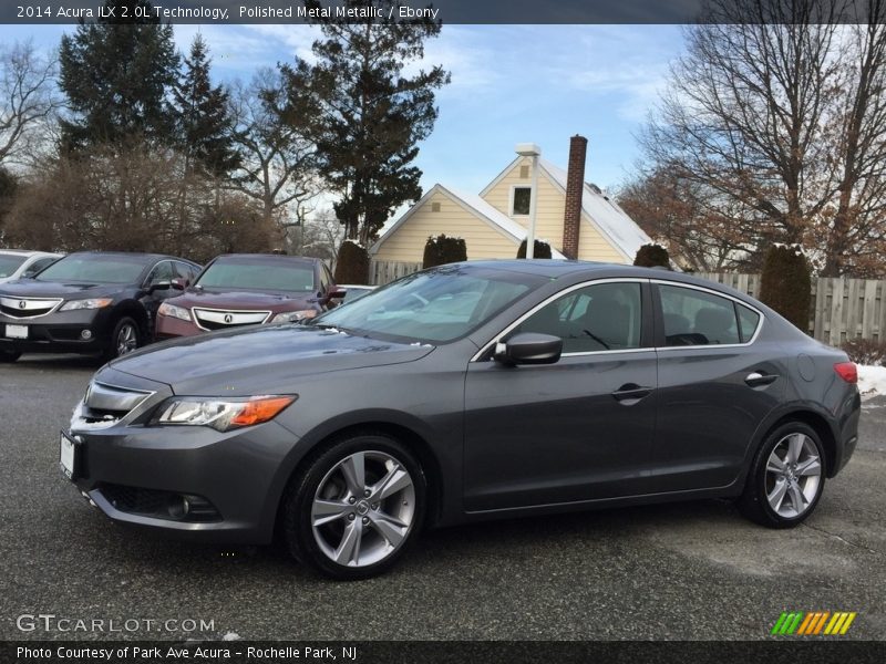 Polished Metal Metallic / Ebony 2014 Acura ILX 2.0L Technology