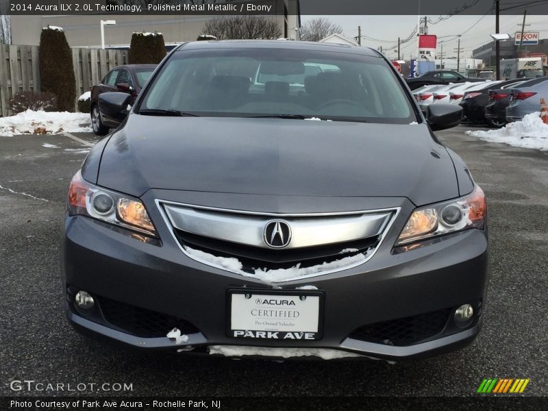 Polished Metal Metallic / Ebony 2014 Acura ILX 2.0L Technology