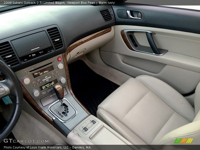 Newport Blue Pearl / Warm Ivory 2008 Subaru Outback 2.5i Limited Wagon