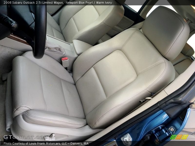 Newport Blue Pearl / Warm Ivory 2008 Subaru Outback 2.5i Limited Wagon