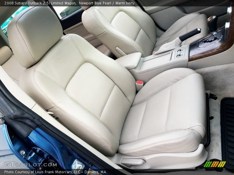 Newport Blue Pearl / Warm Ivory 2008 Subaru Outback 2.5i Limited Wagon