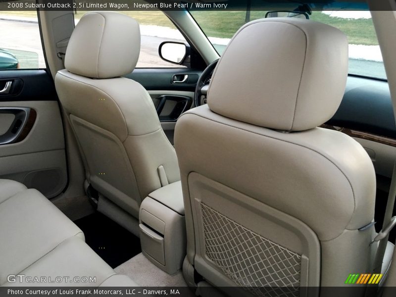 Newport Blue Pearl / Warm Ivory 2008 Subaru Outback 2.5i Limited Wagon