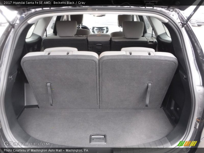 Becketts Black / Gray 2017 Hyundai Santa Fe SE AWD