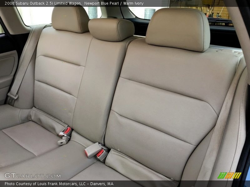 Newport Blue Pearl / Warm Ivory 2008 Subaru Outback 2.5i Limited Wagon