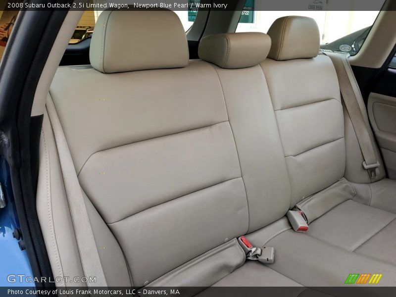 Newport Blue Pearl / Warm Ivory 2008 Subaru Outback 2.5i Limited Wagon
