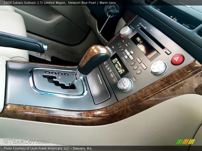 Newport Blue Pearl / Warm Ivory 2008 Subaru Outback 2.5i Limited Wagon
