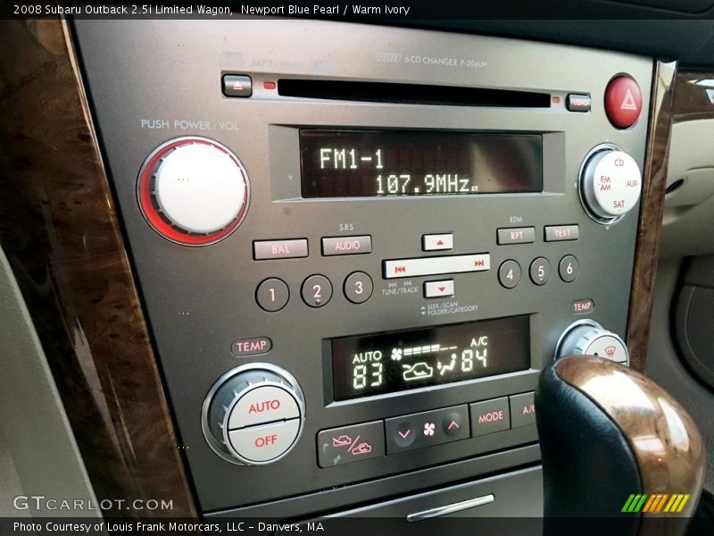 Newport Blue Pearl / Warm Ivory 2008 Subaru Outback 2.5i Limited Wagon