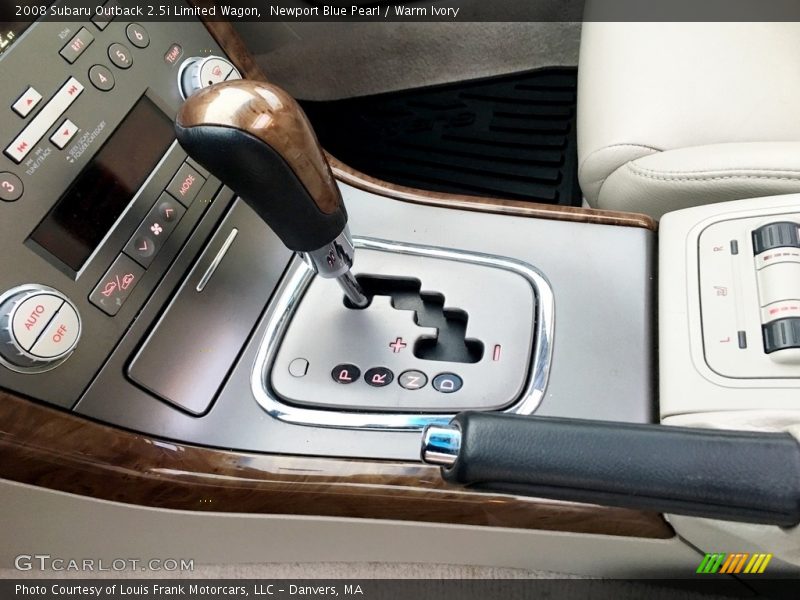 Newport Blue Pearl / Warm Ivory 2008 Subaru Outback 2.5i Limited Wagon