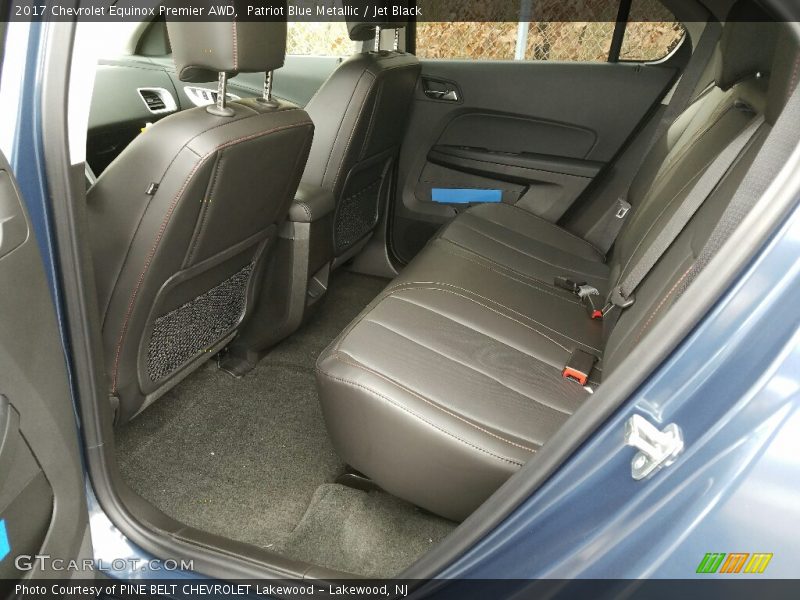 Patriot Blue Metallic / Jet Black 2017 Chevrolet Equinox Premier AWD