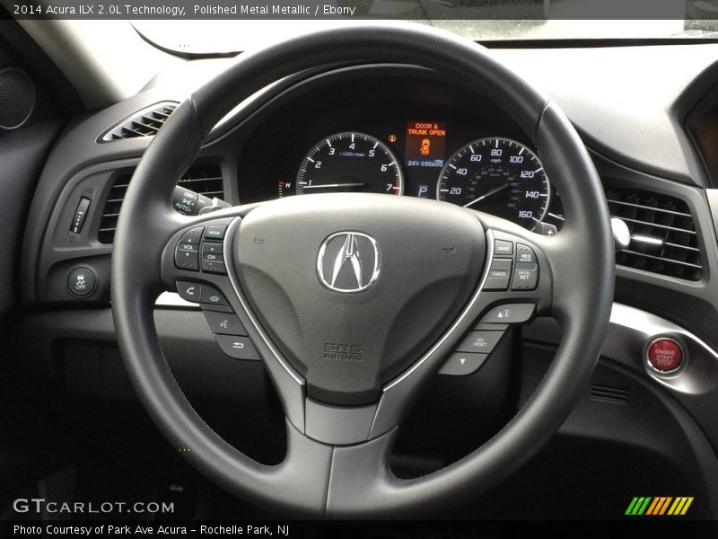 Polished Metal Metallic / Ebony 2014 Acura ILX 2.0L Technology