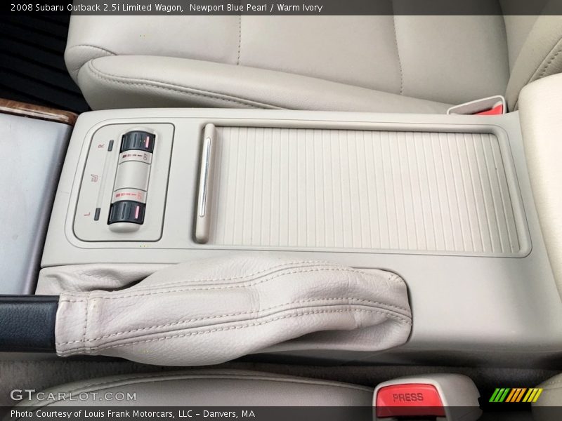Newport Blue Pearl / Warm Ivory 2008 Subaru Outback 2.5i Limited Wagon