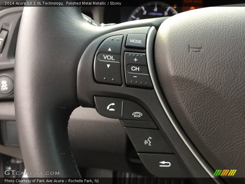 Polished Metal Metallic / Ebony 2014 Acura ILX 2.0L Technology