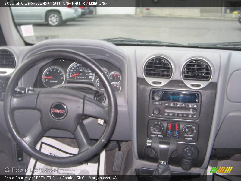 Steel Gray Metallic / Light Gray 2008 GMC Envoy SLE 4x4