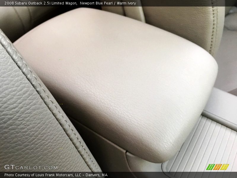 Newport Blue Pearl / Warm Ivory 2008 Subaru Outback 2.5i Limited Wagon