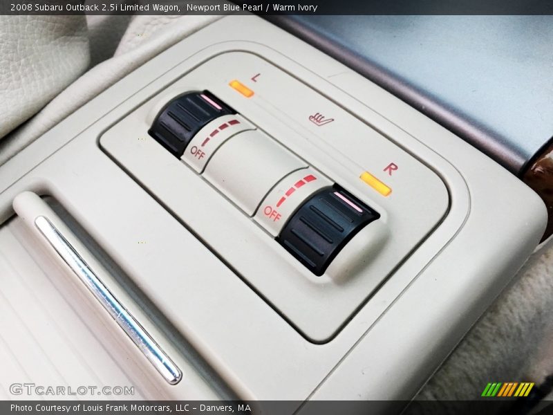 Newport Blue Pearl / Warm Ivory 2008 Subaru Outback 2.5i Limited Wagon
