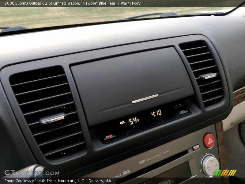 Newport Blue Pearl / Warm Ivory 2008 Subaru Outback 2.5i Limited Wagon
