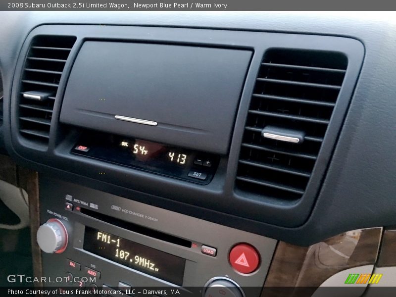 Newport Blue Pearl / Warm Ivory 2008 Subaru Outback 2.5i Limited Wagon