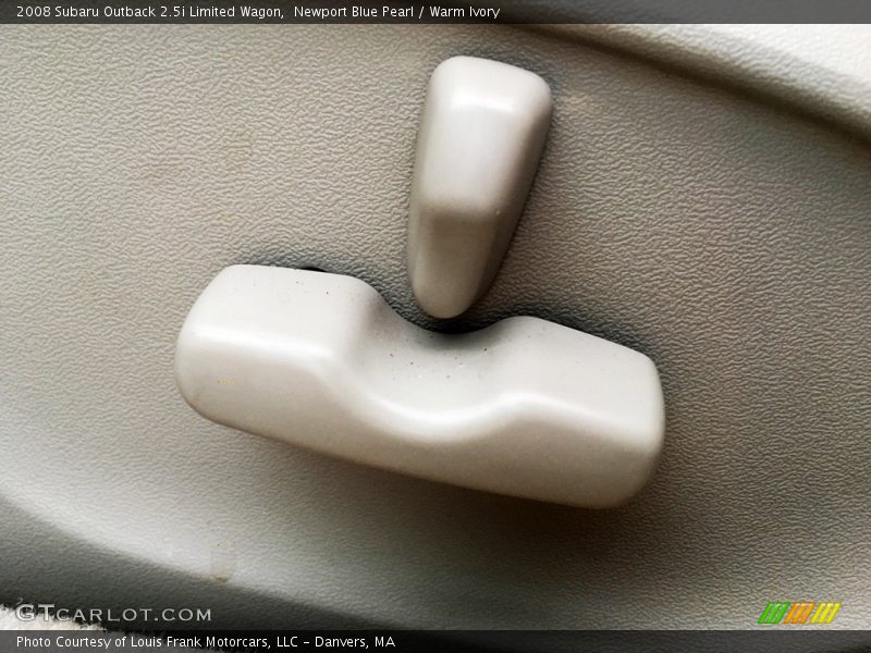 Newport Blue Pearl / Warm Ivory 2008 Subaru Outback 2.5i Limited Wagon
