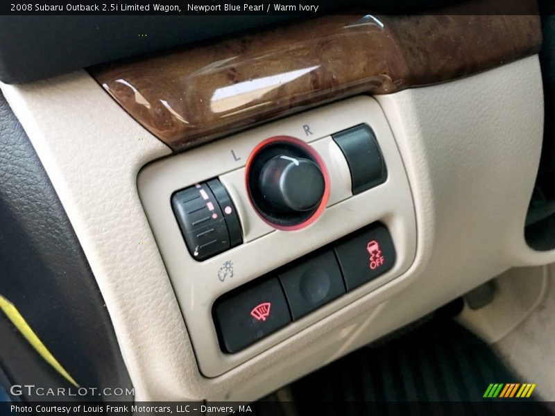 Newport Blue Pearl / Warm Ivory 2008 Subaru Outback 2.5i Limited Wagon