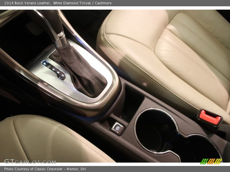 White Diamond Tricoat / Cashmere 2014 Buick Verano Leather
