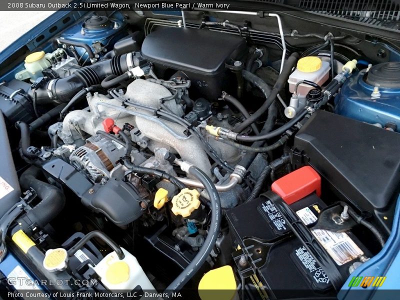 Newport Blue Pearl / Warm Ivory 2008 Subaru Outback 2.5i Limited Wagon
