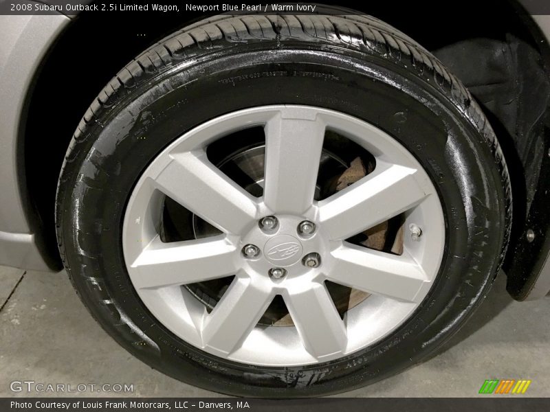 Newport Blue Pearl / Warm Ivory 2008 Subaru Outback 2.5i Limited Wagon